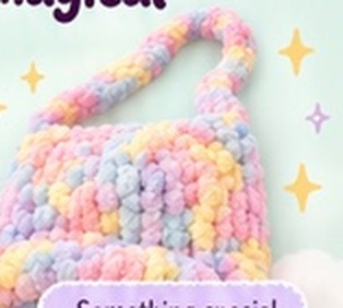 The finished handmade bag